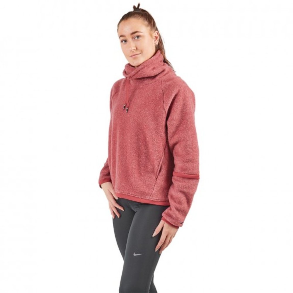 🆕 Nike Women's Thermal Fleece Cowl Neck Pullover